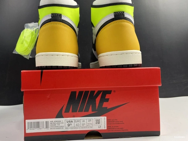Cheap MAX JORDAN RETRO AIR 'VOLT OG GOLD' 555088-118 1 HIGH 0703